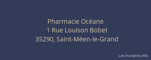 Pharmacie Océane