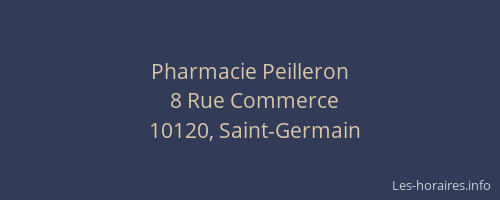 Pharmacie Peilleron