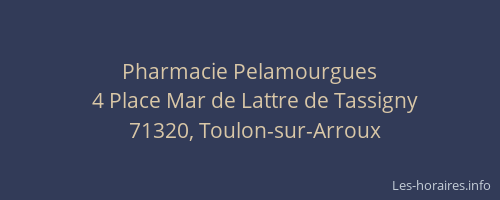 Pharmacie Pelamourgues