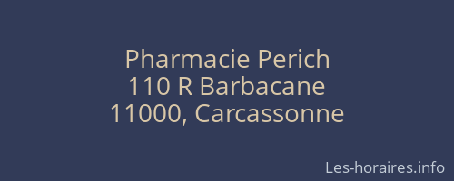 Pharmacie Perich