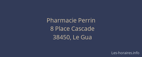 Pharmacie Perrin