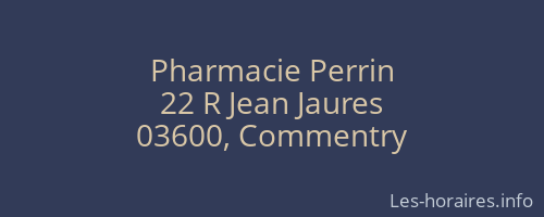 Pharmacie Perrin