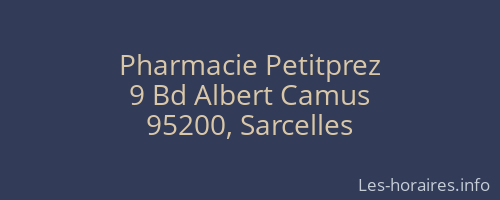 Pharmacie Petitprez