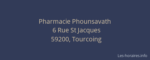 Pharmacie Phounsavath