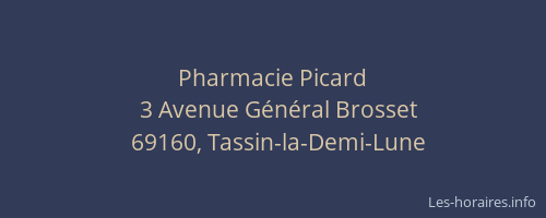 Pharmacie Picard