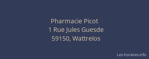 Pharmacie Picot