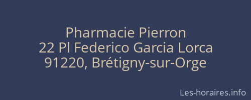 Pharmacie Pierron