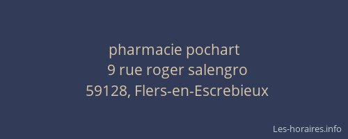 pharmacie pochart