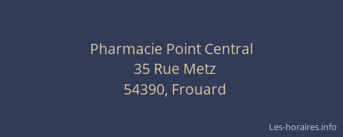 Pharmacie Point Central