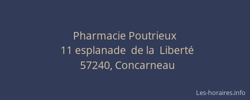 Pharmacie Poutrieux