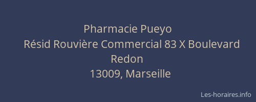Pharmacie Pueyo
