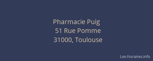 Pharmacie Puig