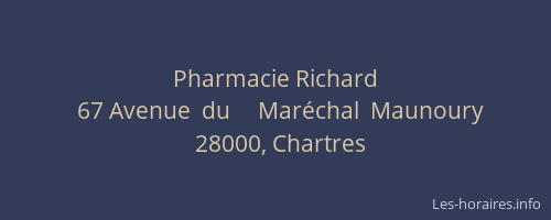 Pharmacie Richard