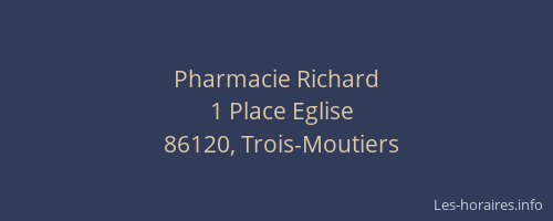 Pharmacie Richard