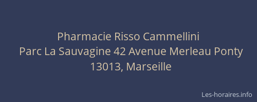 Pharmacie Risso Cammellini