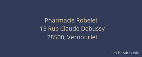 Pharmacie Robelet