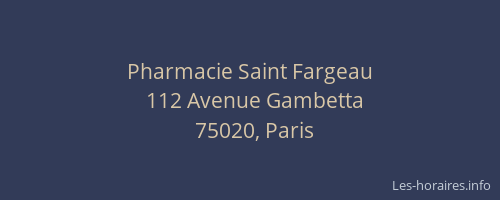 Pharmacie Saint Fargeau