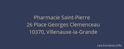 Pharmacie Saint-Pierre