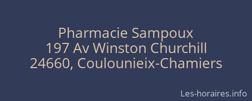 Pharmacie Sampoux