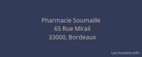 Pharmacie Soumaille