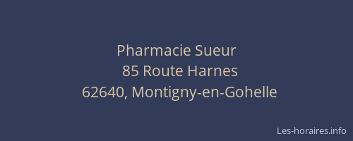 Pharmacie Sueur