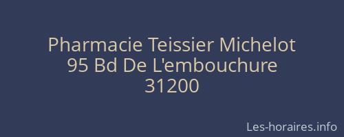 Pharmacie Teissier Michelot