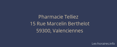Pharmacie Telliez
