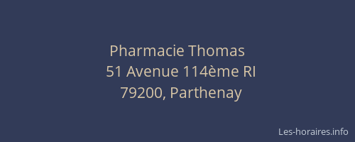 Pharmacie Thomas