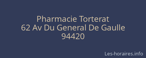 Pharmacie Torterat