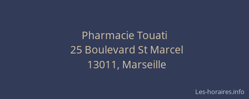 Pharmacie Touati