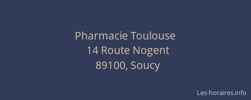Pharmacie Toulouse