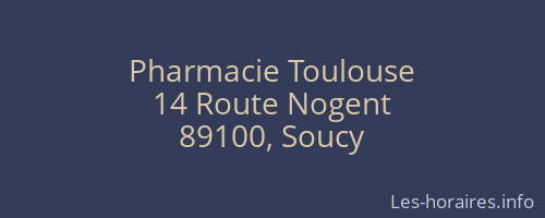 Pharmacie Toulouse