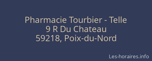 Pharmacie Tourbier - Telle