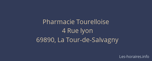 Pharmacie Tourelloise