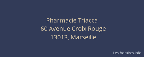 Pharmacie Triacca
