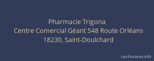 Pharmacie Trigona