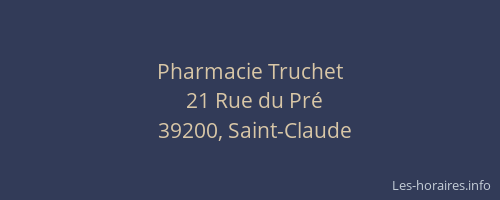 Pharmacie Truchet