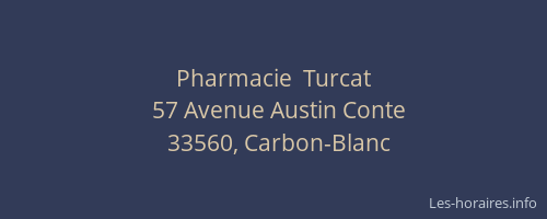 Pharmacie  Turcat