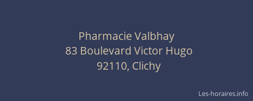 Pharmacie Valbhay