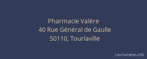 Pharmacie Valère