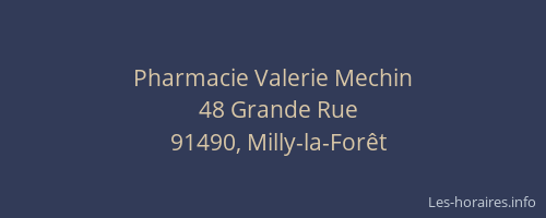 Pharmacie Valerie Mechin