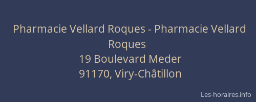 Pharmacie Vellard Roques - Pharmacie Vellard Roques