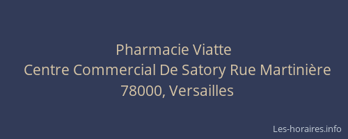 Pharmacie Viatte