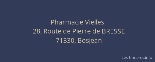 Pharmacie Vielles