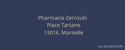 Pharmacie Zerrouki