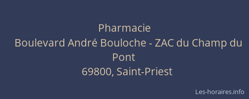 Pharmacie