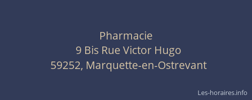 Pharmacie