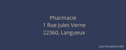 Pharmacie