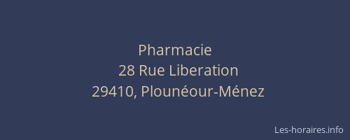Pharmacie
