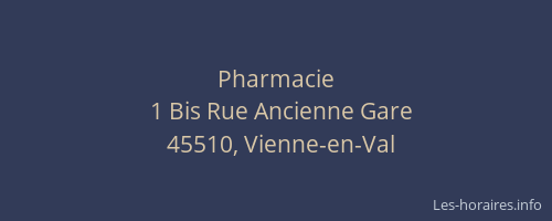 Pharmacie